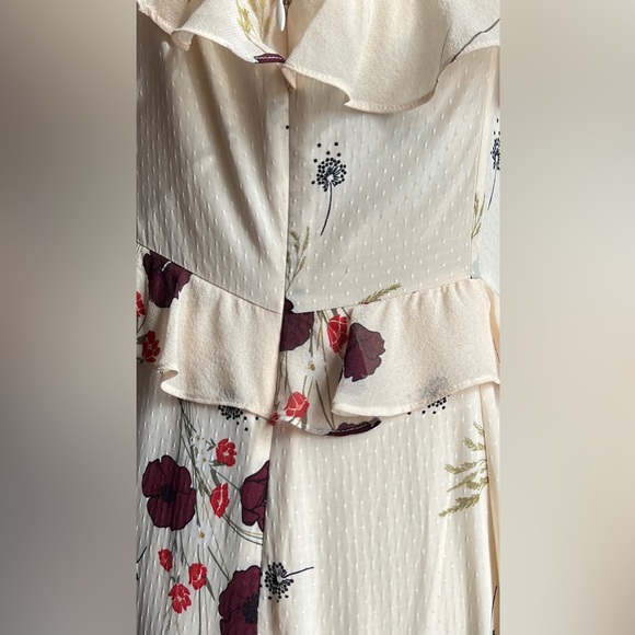 JOIE NWT Joie Cassiel Floral Ruffle Maxi Dress 6 - Picture 14 of 16